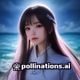 重生萝莉岛角色设计师星野美绪的头像，活泼少女风格，背景为彩色插画风